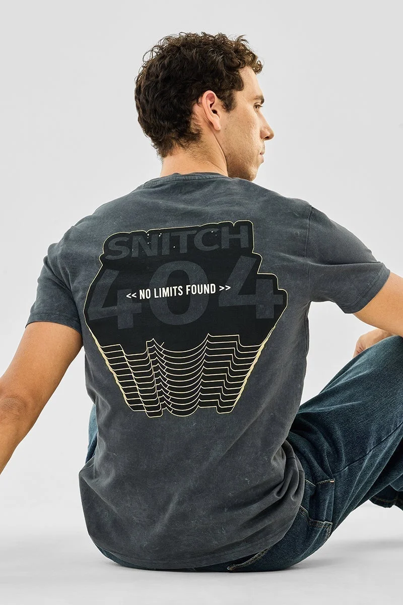 SNITCH Snitch 404 Graphic T-Shirt