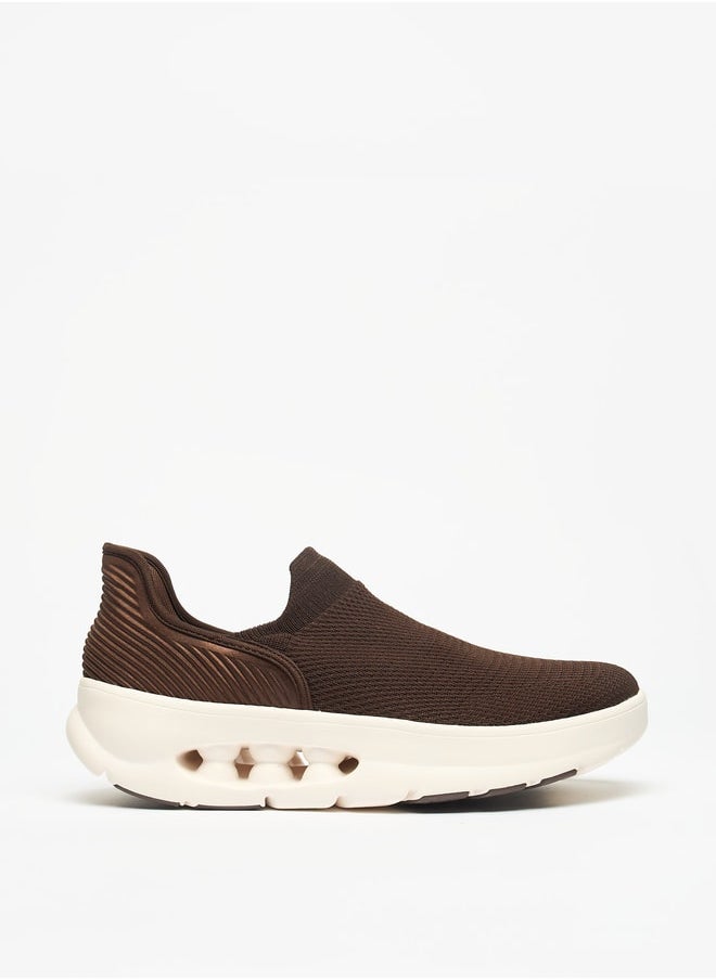 Dash Men Textured Slip On Sports Shoes  - Image 3
