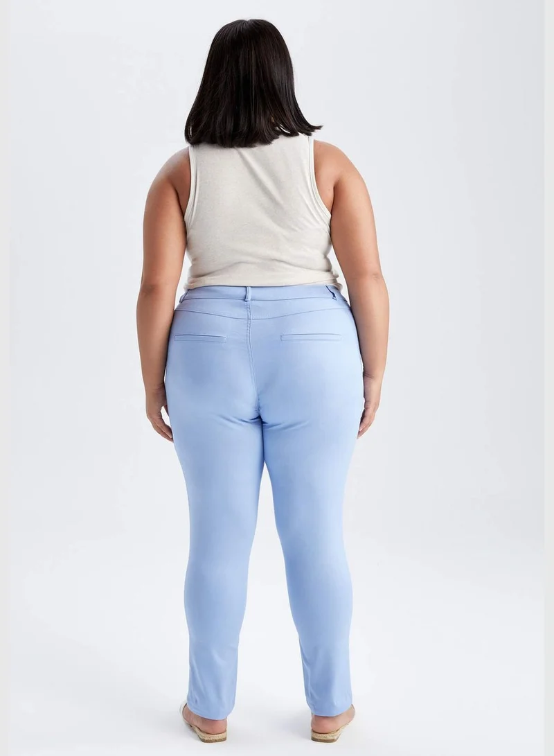 DeFacto Woman Kick Flare Woven Bottom Capri