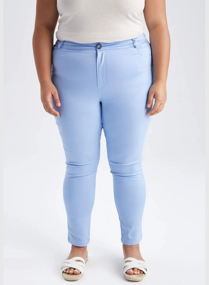 DeFacto Woman Kick Flare Woven Bottom Capri