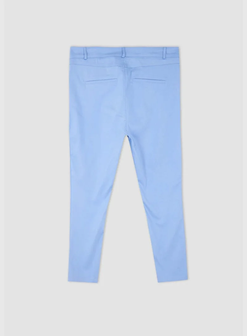 DeFacto Woman Kick Flare Woven Bottom Capri