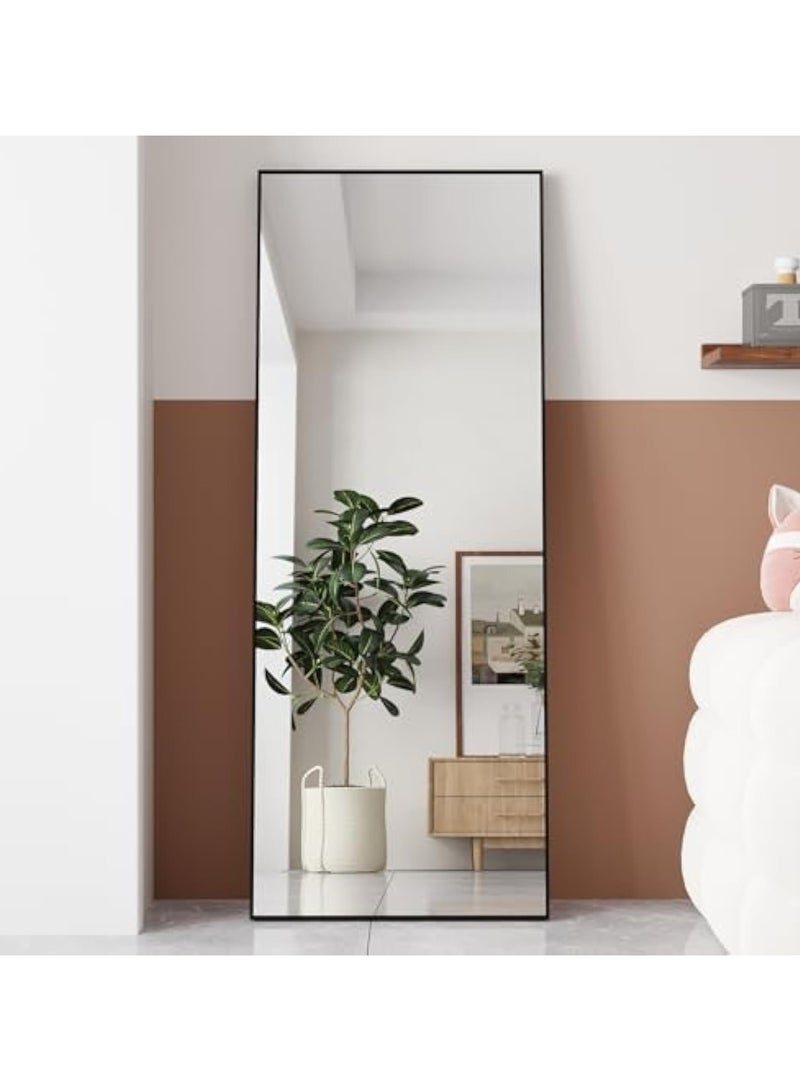 POWER Arched Full Length Mirror 165cm-50cm, Floor Mirror, Unique Vertical Mirror, Metal Frame Mirror for Living Room, Bedroom, Entryway and Bathroom (Gold)  - Image 5