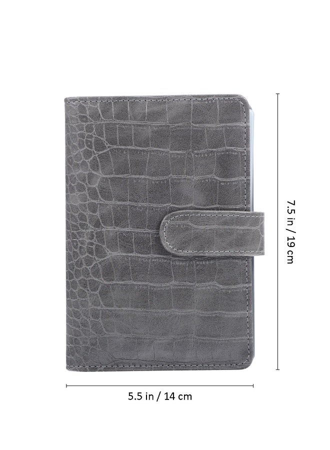Generic Budget Planner, Expense Notebook with 12 open pockets, 1 set of money cards, 1 ruler, 6 labels 2, 3 German labels, Financial Planner, Household Financial Planner, Household Budget Planner, Grey  - Image 2