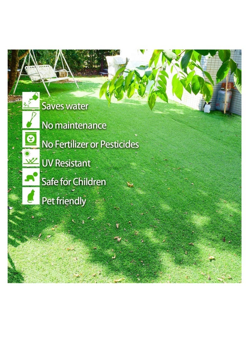 ECVV Ecvv Artificial Grass Carpet Green For Home Outdoor Front/Backyards Garden Decoration Artificial Grass Turf | 36MM-200 * 800 | - Image 5