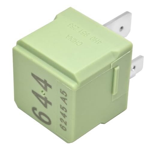 Casalytics Relay 644 4H0951253 4RA 007 791-20, 12VDC 4-Pin Relay (Pack of 2) - Compatible with V23136-J0006-X079, 92861511101, 191937503, 7M0951253A, 443951253J, 8D0951253, 8E0951253 - Image 5