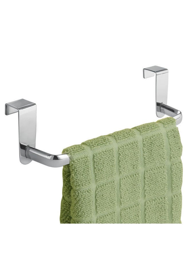 NIBEMINENT Axis Over-The-Cabinet Towel Bar Holder Chrome 9inch - Image 2