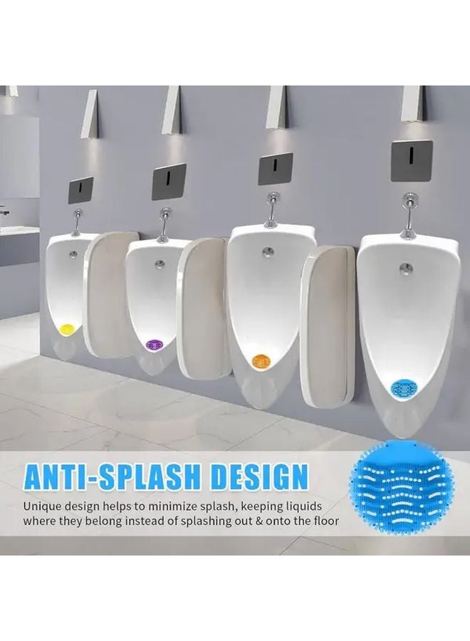 12 Pack Plastic Urinal Pad Covers Anti Odor Filters Ventilation Holes - Image 5