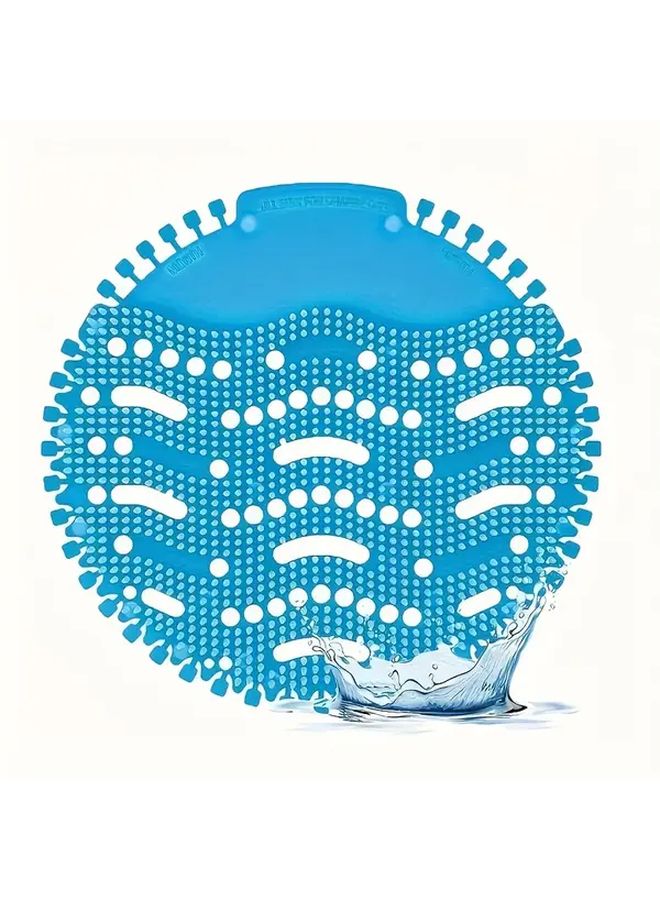 12 Pack Plastic Urinal Pad Covers Anti Odor Filters Ventilation Holes - Image 2