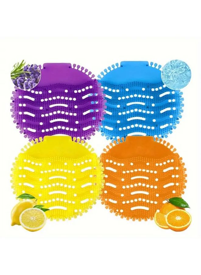 12 Pack Plastic Urinal Pad Covers Anti Odor Filters Ventilation Holes - Image 3