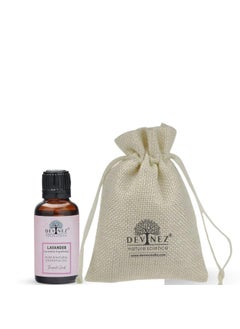 Devinez Lavender Essential Oil, 15ml - 100% Pure, Natural & Therapeutic Grade - Exceptional Choice For Aromatherapy, Massage And Aroma Diffusers