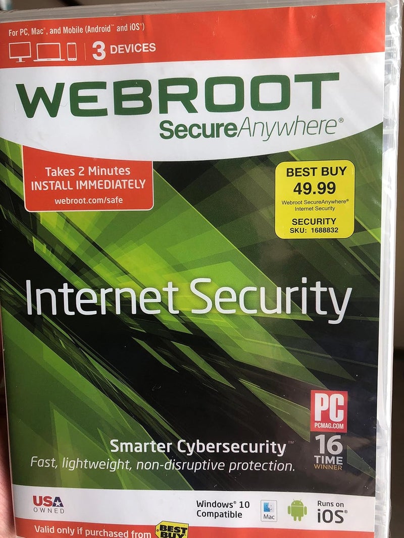 SECUREANYWHERE INTERNET SECURITY 2006-2017 - Image 2