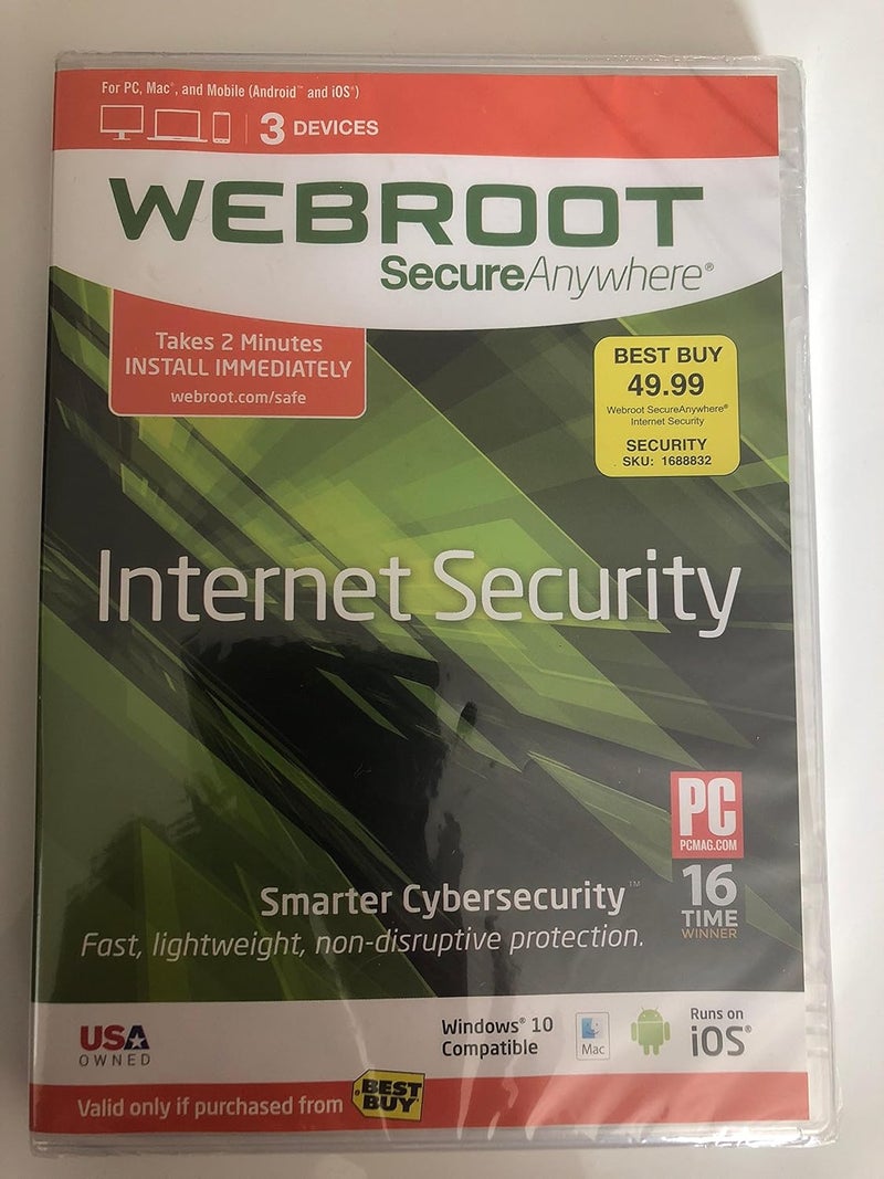 SECUREANYWHERE INTERNET SECURITY 2006-2017 - Image 1