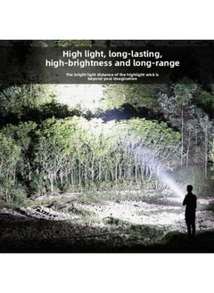 Generic VXF Strong Flashlight Super Bright Long-shot Rechargeable Field Home Special Forces High-power Miner's Lamp Portable-Product Specifications:S835 High Power  - High Configuration  60 Hours Of Battery Life  - Image 4