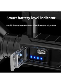 Generic VXF Strong Flashlight Super Bright Long-shot Rechargeable Field Home Special Forces High-power Miner's Lamp Portable-Product Specifications:S835 High Power  - High Configuration  60 Hours Of Battery Life  - Image 5