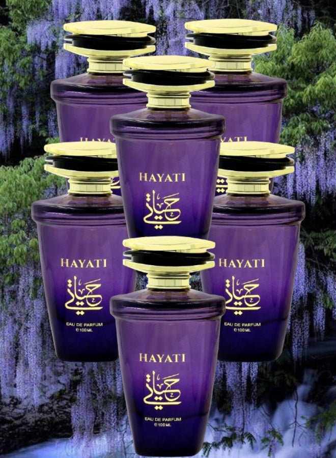 فاان 6 قطع عطر حياتي 100مل - Image 1