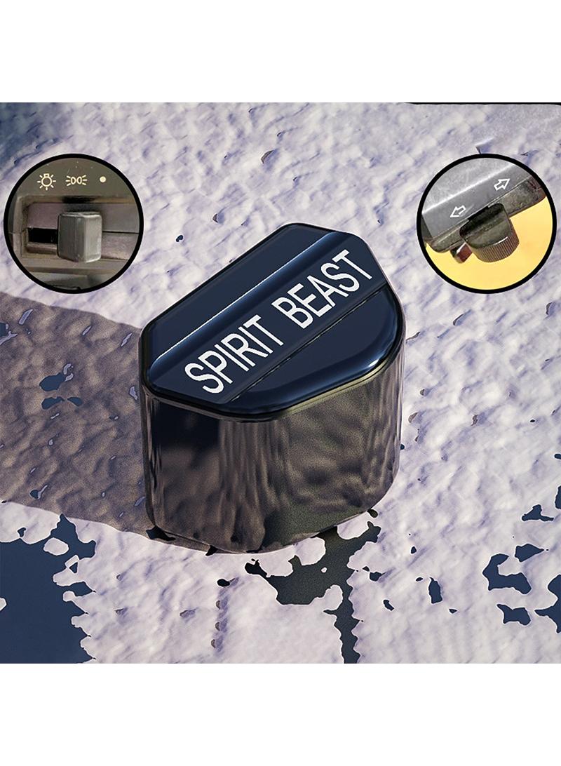 Loquat Black Motorcycle Switch on Aluminum Alloy Shell with Screw Hexagon Key Set Motor Turn Signal Switch Upgrade Removable Keycap