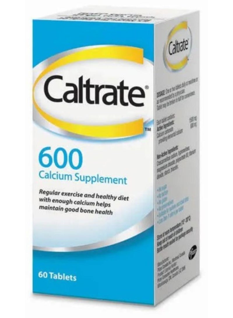 Caltrate 600 mg Tablet 60s