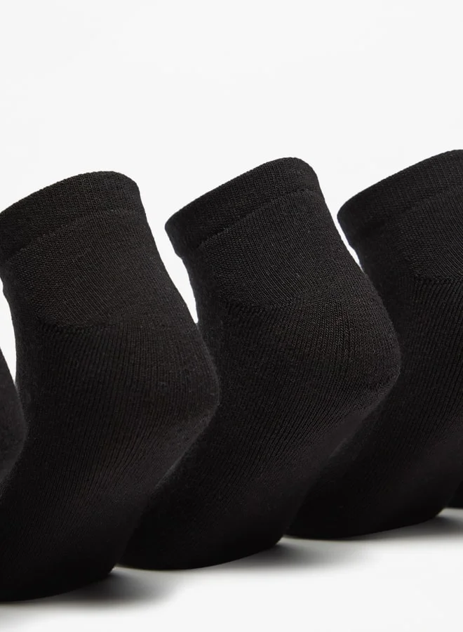 LBL Boys's Solid Ankle Length Socks - Set of 5