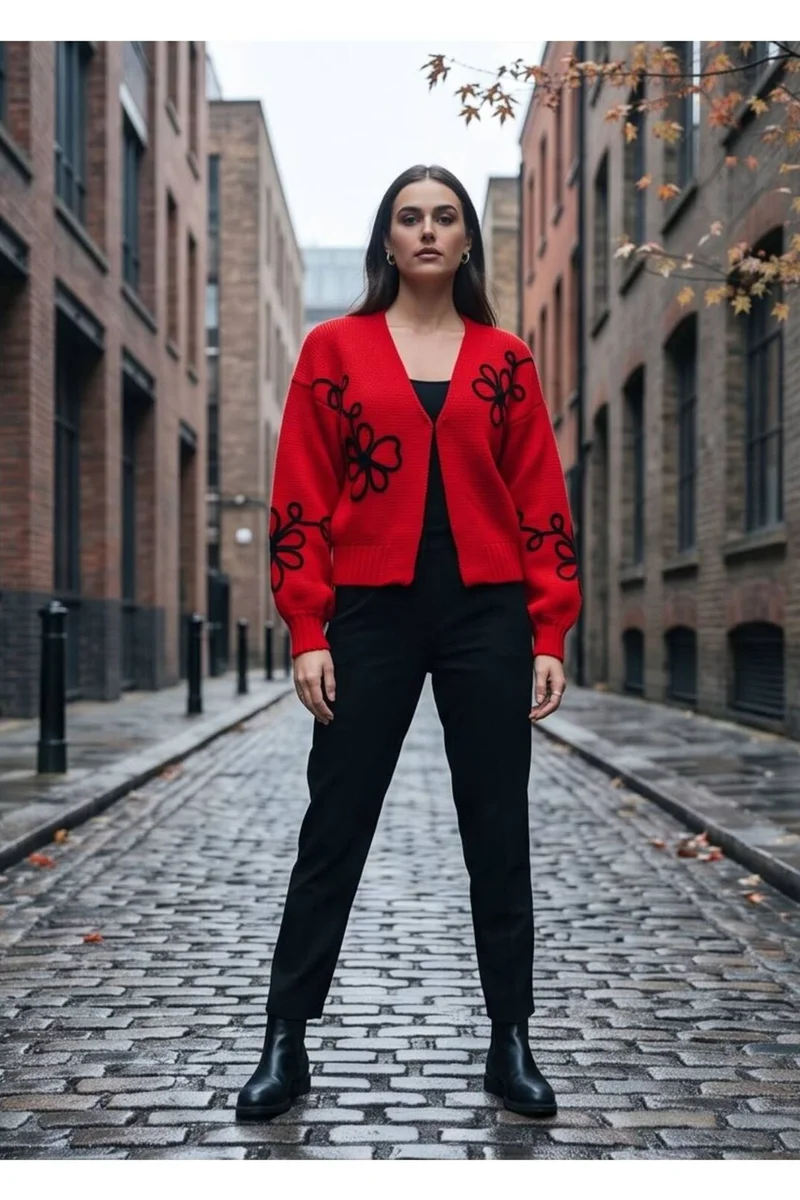 رايفان RYVAN Women's Knit Cardigan