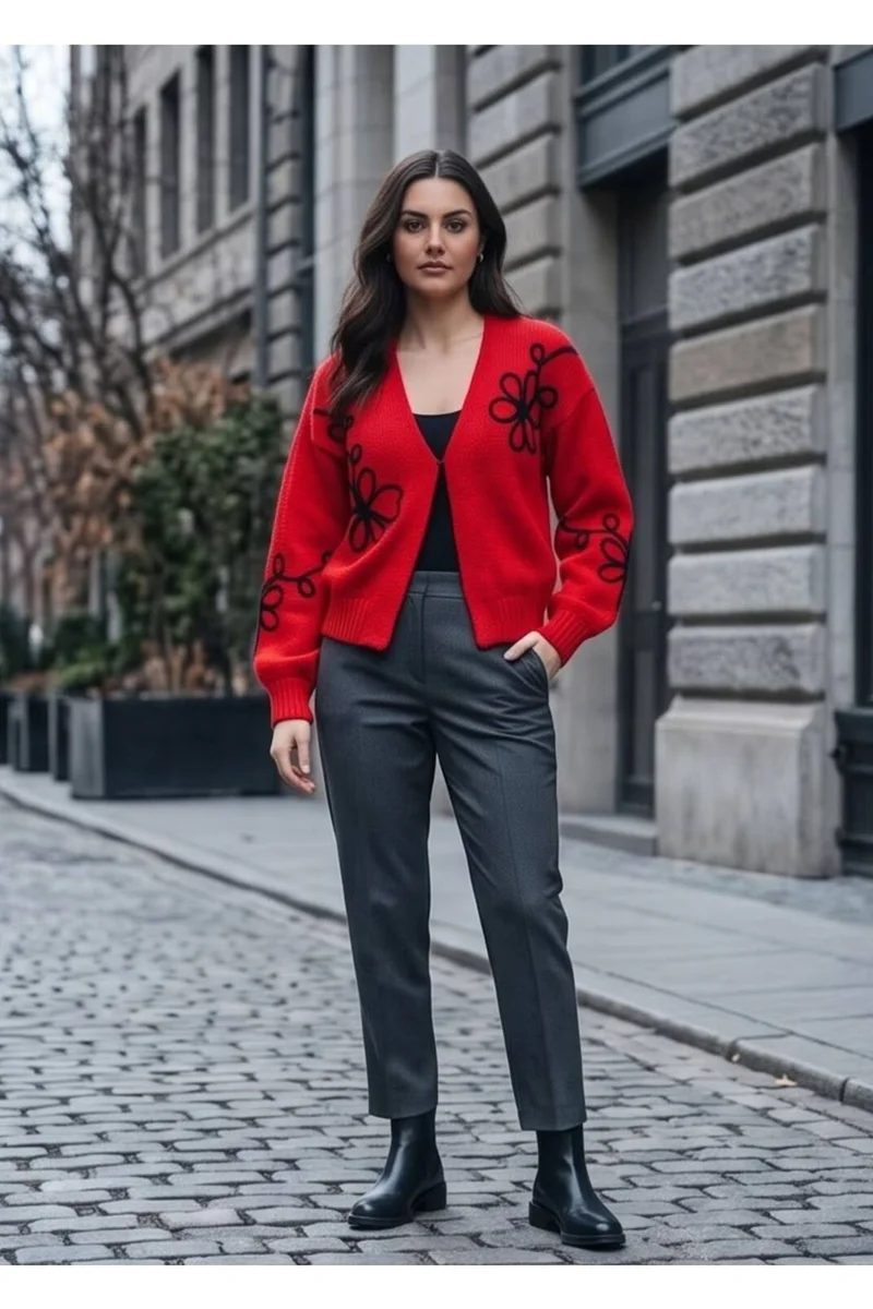 رايفان RYVAN Women's Knit Cardigan