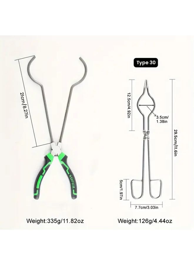 Stainless Steel Double Ring Pliers Toothless Design Metal Clamping Tool Style 30 - Image 4