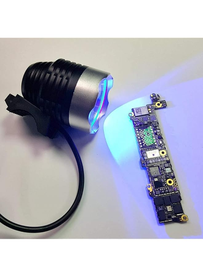 usmile 5V 3W USB Powered 395nm UV Flashlight Torch Ultra Violet LED for UV Glue Curing Pet Urine Stain Detector Resin Cure 3D Print Cellphone Repair Tool - Image 3