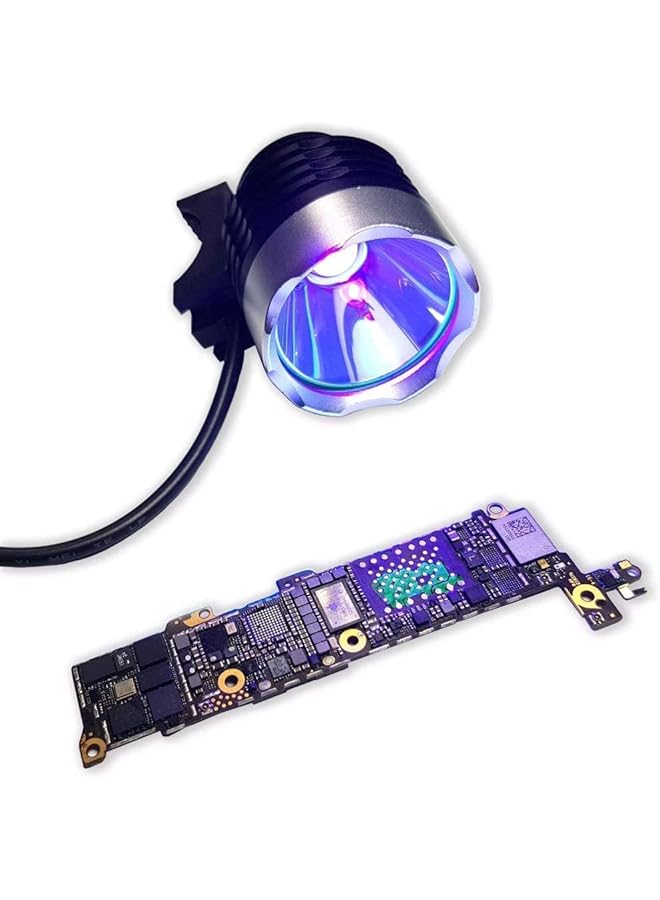 usmile 5V 3W USB Powered 395nm UV Flashlight Torch Ultra Violet LED for UV Glue Curing Pet Urine Stain Detector Resin Cure 3D Print Cellphone Repair Tool - Image 2