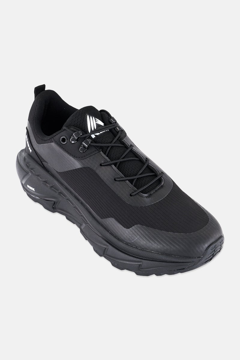 RBX Men Lace Up Outdoor Shoes, Black - Image 1