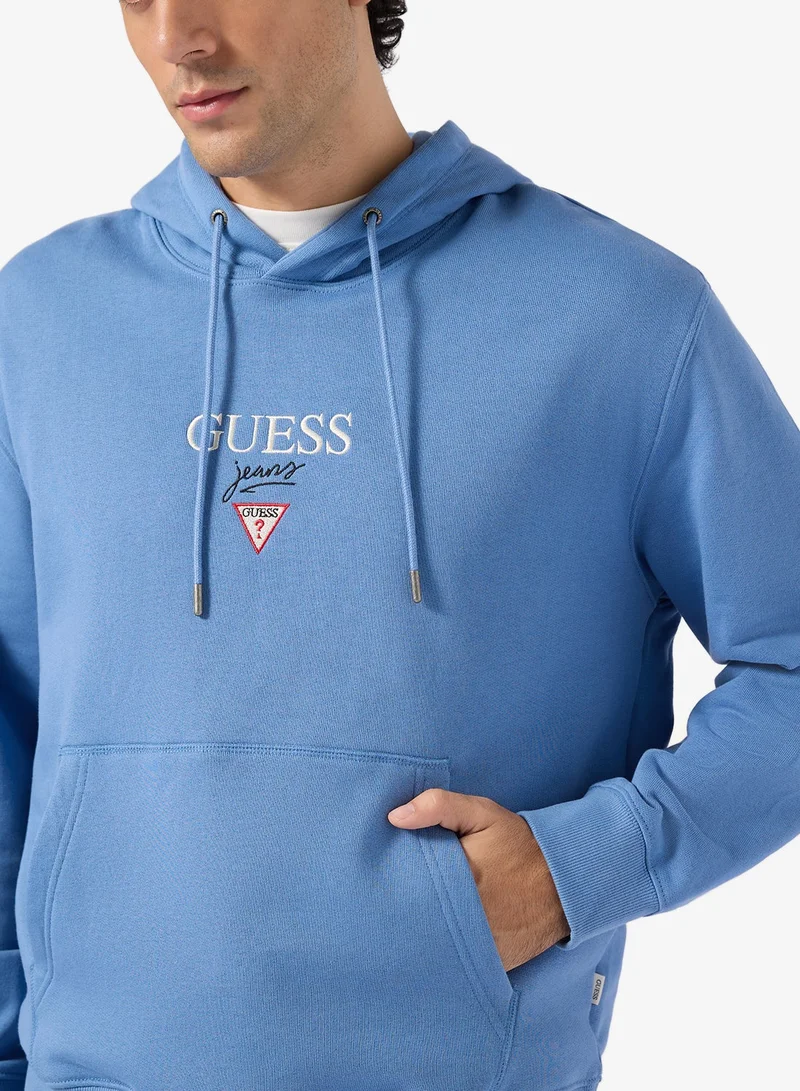 GUESS  Baker Logo Hoodie for Men | Best Price UAE