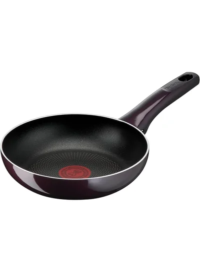 Tefal TEFAL Frying Pan | G6 Resist Intense 20 cm Non-Stick Frypan with ThermoSpot | Burgundy | 2 Years Warranty Black 36.5x8.1x20.5 cmcm