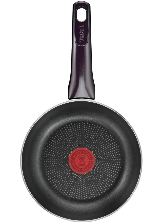 تيفال TEFAL Frying Pan | G6 Resist Intense 20 cm Non-Stick Frypan with ThermoSpot | Burgundy | 2 Years Warranty