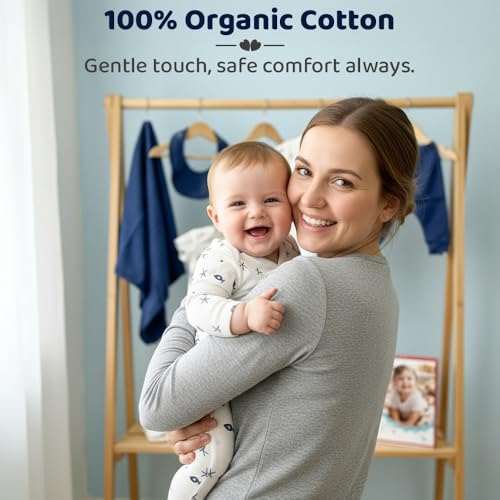 StarAndDaisy New Born Baby Clothes 0-6 Months Gift Set of 12 / Soft Pure Cotton Baby Gifts Newborn/Perfect Newborn Baby Gift Set for Boys & Girls - Image 4