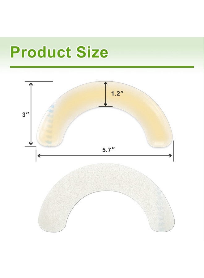 CARBOU Carbou 20 Pcs Elastic Ostomy Barrier Strips - Medical Grade Hydrocolloid Waterproof Leak - Skin Adhesive Ostomy Barrier Tape for Colostomy Stoma Bags  - Image 3