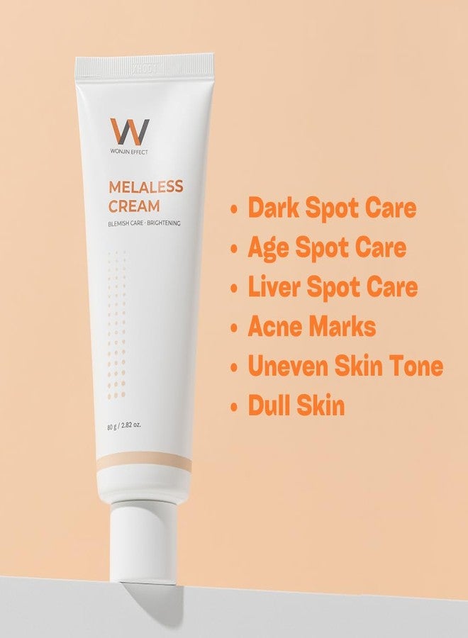 Wonjin Effect MELALESS CREAM 2.82 fl Oz, Facial Moisturizer, Dark Spot care, Dull Skin, Skin Radiance, Niacinamide, Vitamin C, Glutathione, Kbeauty - Image 3