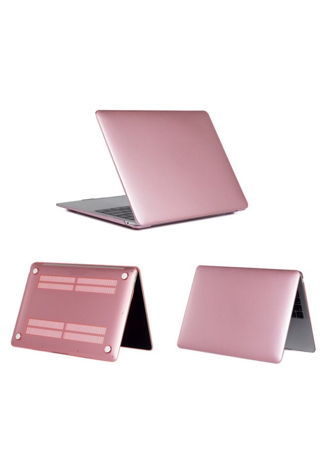 For Apple Notebook Macbook Case 12 Protective Case 15.4 Retina Simple 16 Inch Metal Case-Color:Metallic Blue-Applicable Model:15.4 Pro     (A1286)