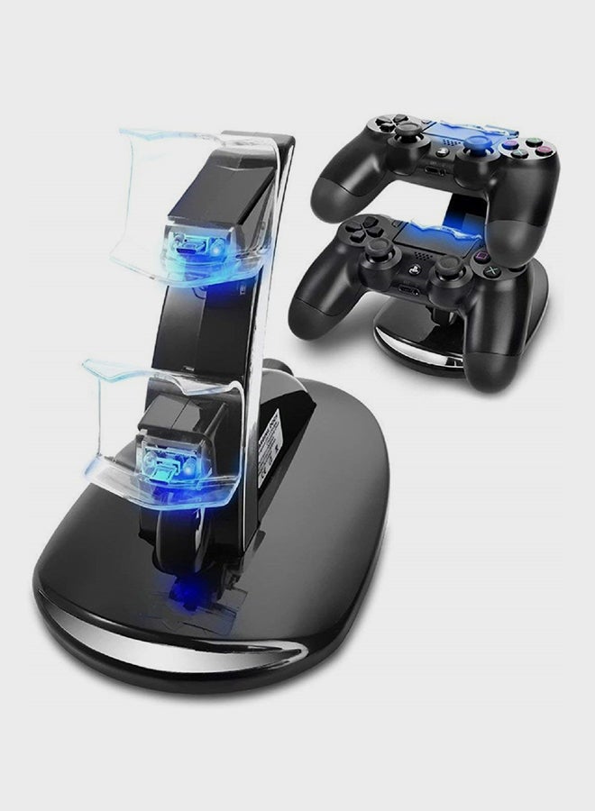 حامل محطة شحن USB مزدوج لجهاز تحكم Sony PS4/PS4 Pro - لاسلكي - Image 2