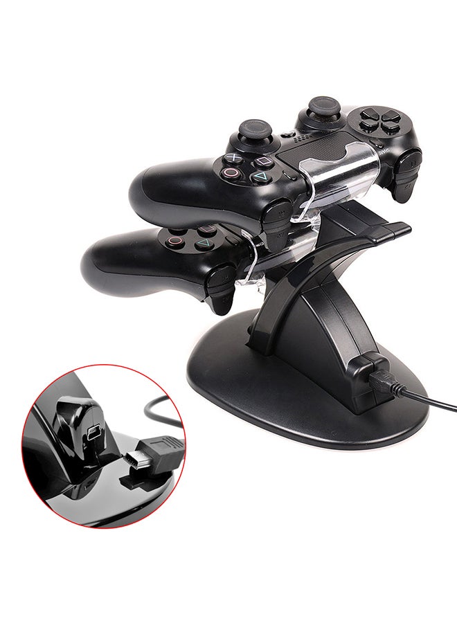 حامل محطة شحن USB مزدوج لجهاز تحكم Sony PS4/PS4 Pro - لاسلكي - Image 4
