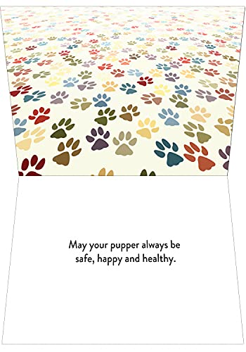 Glory To Dog Congratulations on Your Furry New Addition New Puppy Greeting Card - Image 2