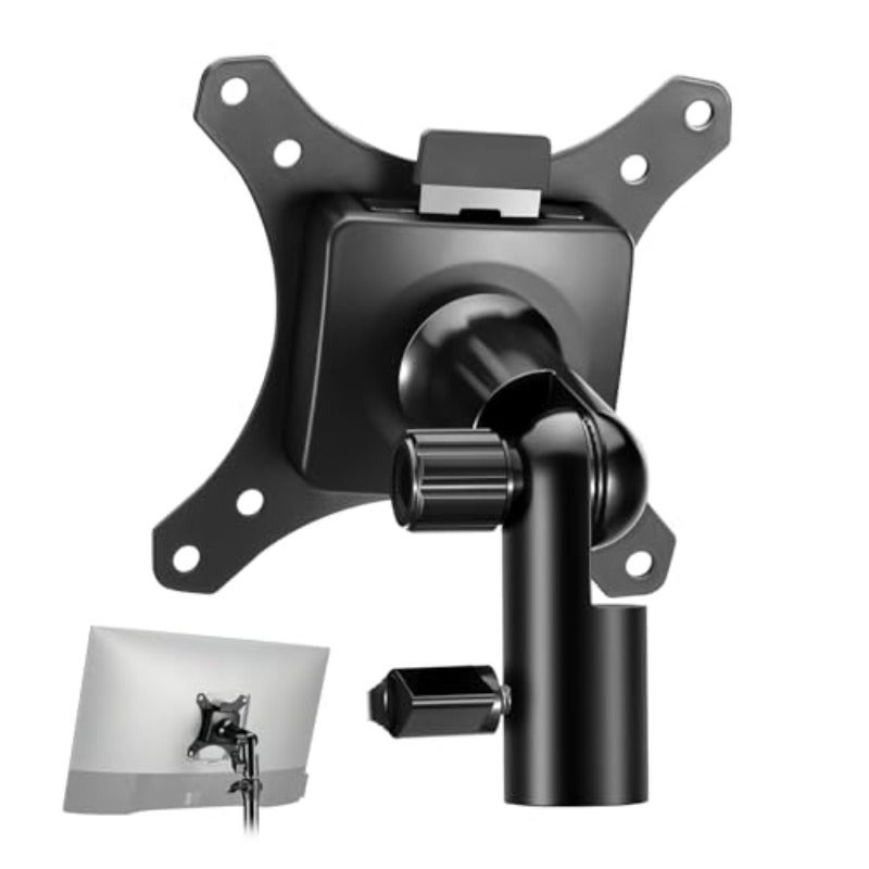 Monitor Mount Adapter with Quick Relse VESA Mount 270 Adjustable Metal 5 8 C Stand Light Stand Adapter for Impact Screen Outdoor TV up to 17-32 Max Load 17.5lb 8kg MA010 - Image 1