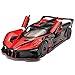 RZAPE Toddler Car Toys 124 Diecast Cars Compatible for Bolide Model Car CollectionSpray Bolide Toy Car for BoysPull Back Cars with Light and SoundToy Cars for Boys Age 47Red - Image 2