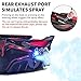 RZAPE Toddler Car Toys 124 Diecast Cars Compatible for Bolide Model Car CollectionSpray Bolide Toy Car for BoysPull Back Cars with Light and SoundToy Cars for Boys Age 47Red - Image 4