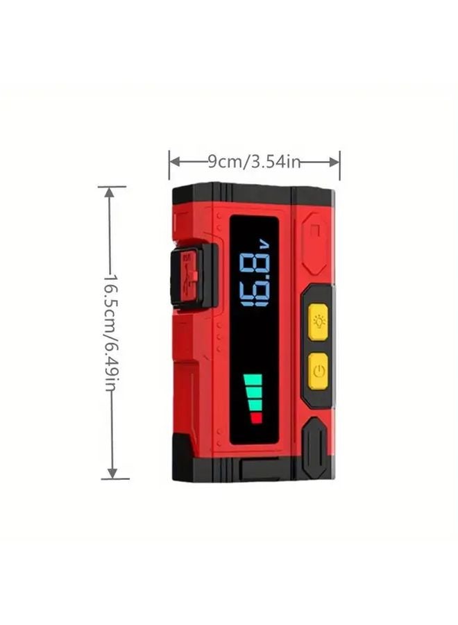 Portable Emergency Power Supply Car Jump Starter 9 In 1 Multi Functional Vehicle Battery Booster - Image 3
