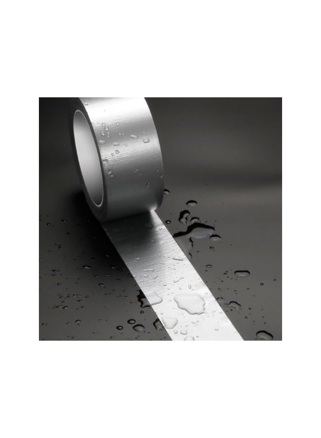 promass 2pcs 5 cm x 13.6 M Gray Strong Adhesive Duct Tape - Durable & Waterproof for All Weather Conditions - Image 4