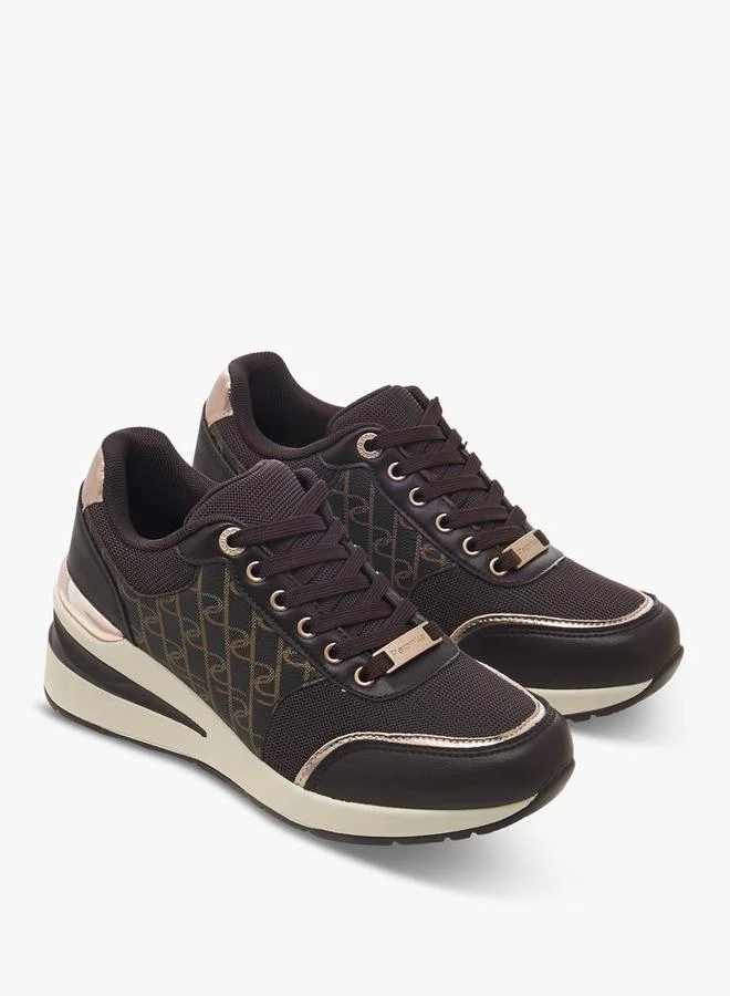 بابريكا Women Lace-Up Ankle Sneakers