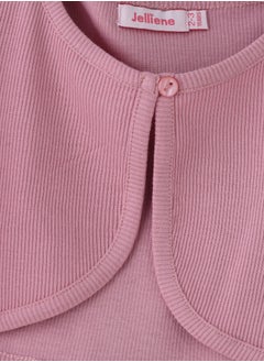 Jelliene Girls' Cotton Knit Shrug | Layering Love for All Seasons  - Image 3