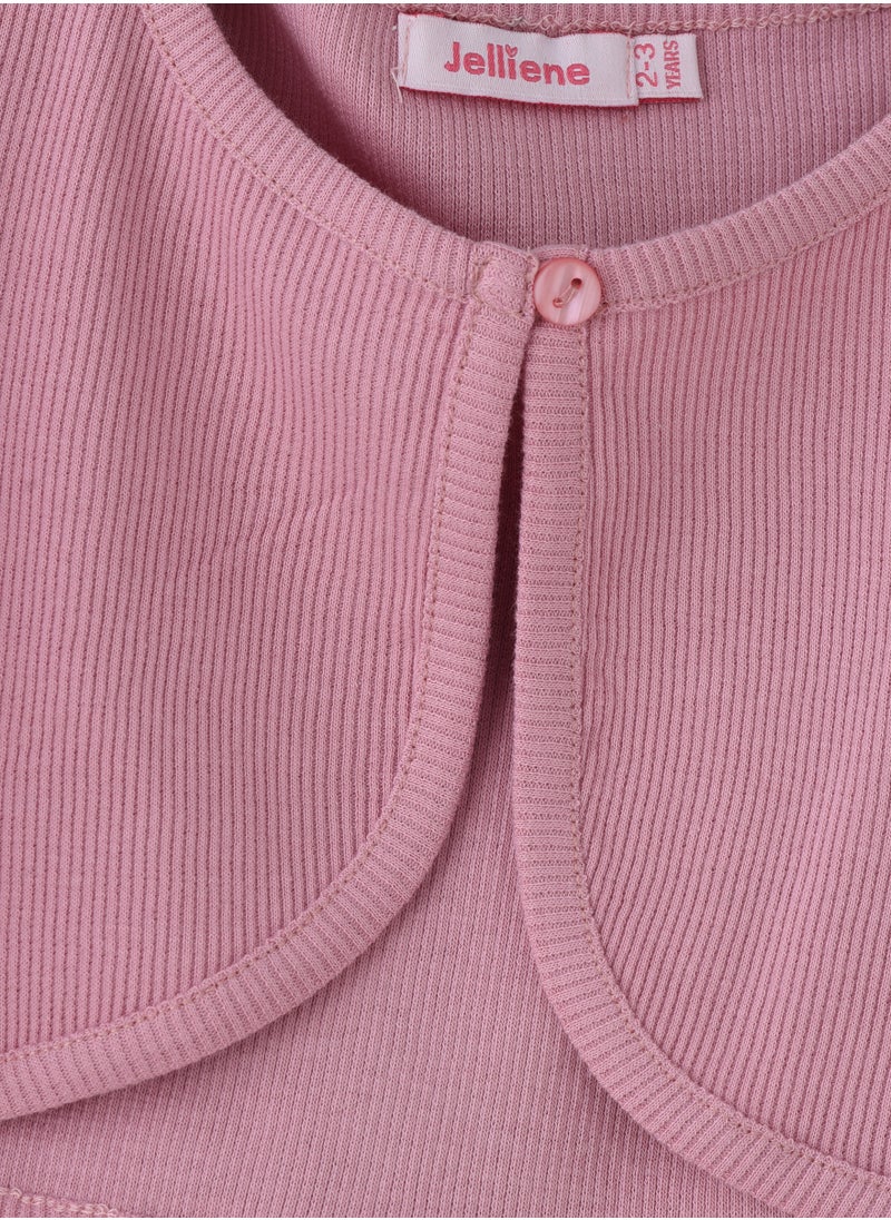 Jelliene Girls' Cotton Knit Shrug | Layering Love for All Seasons  - Image 3