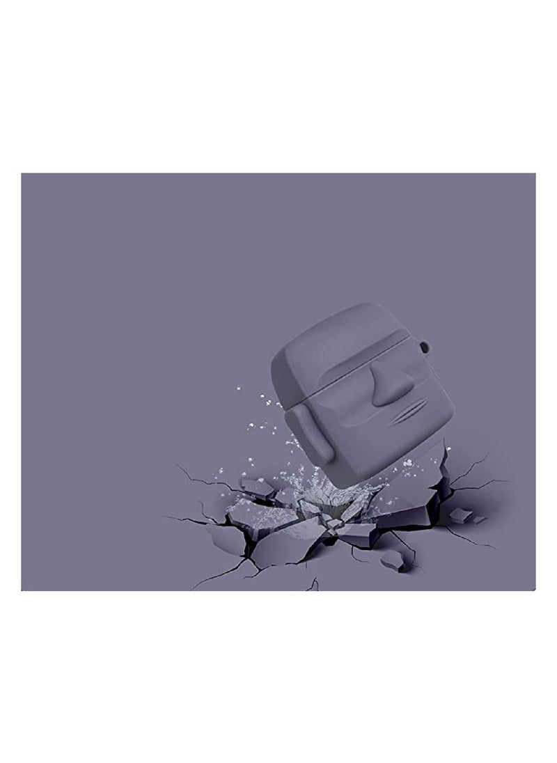 YONK - Protective Case Cover Compatible With New Apple AirPods 3rd Generation Stone Men S16 - Image 1