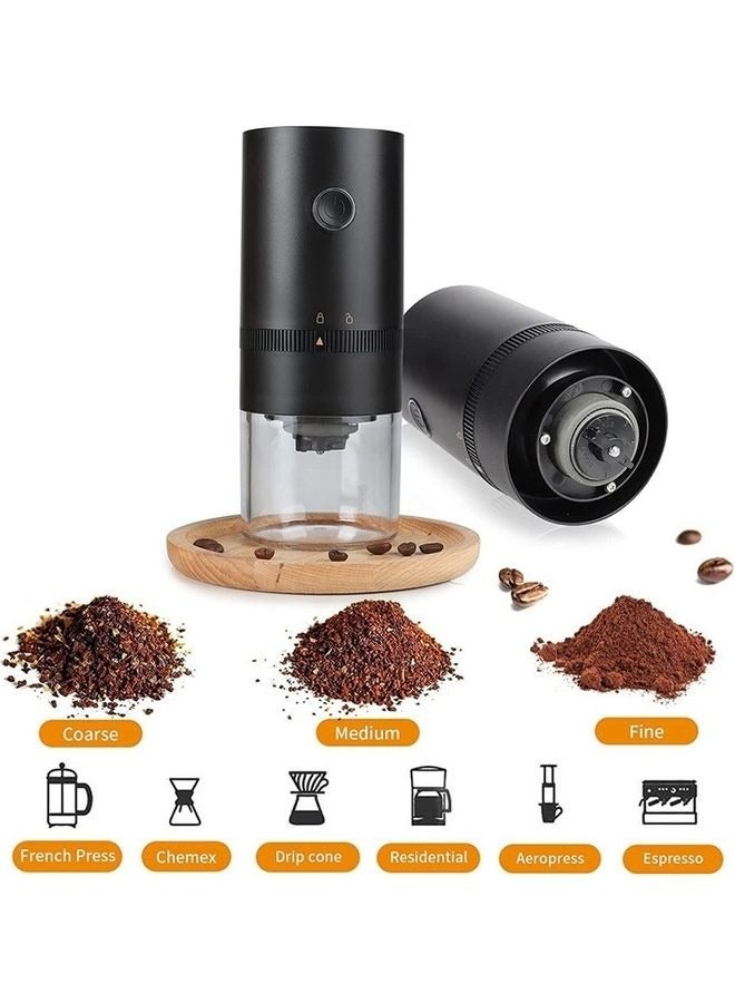 Captaintech Electric Coffee Grinder 13.0 W Grinder2202193 Black - Image 2