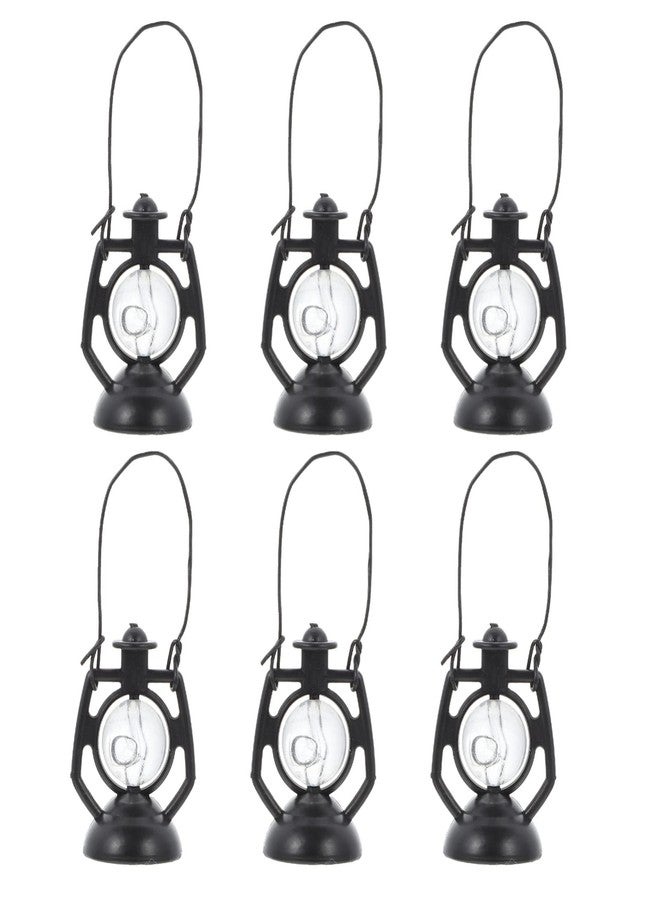 Toddmomy Mini Dollhouse Lantern 6Pcs Mini Kerosene Lamp ature Lantern Micro Landscape Ornament for Dollhouse Accessories - Image 1