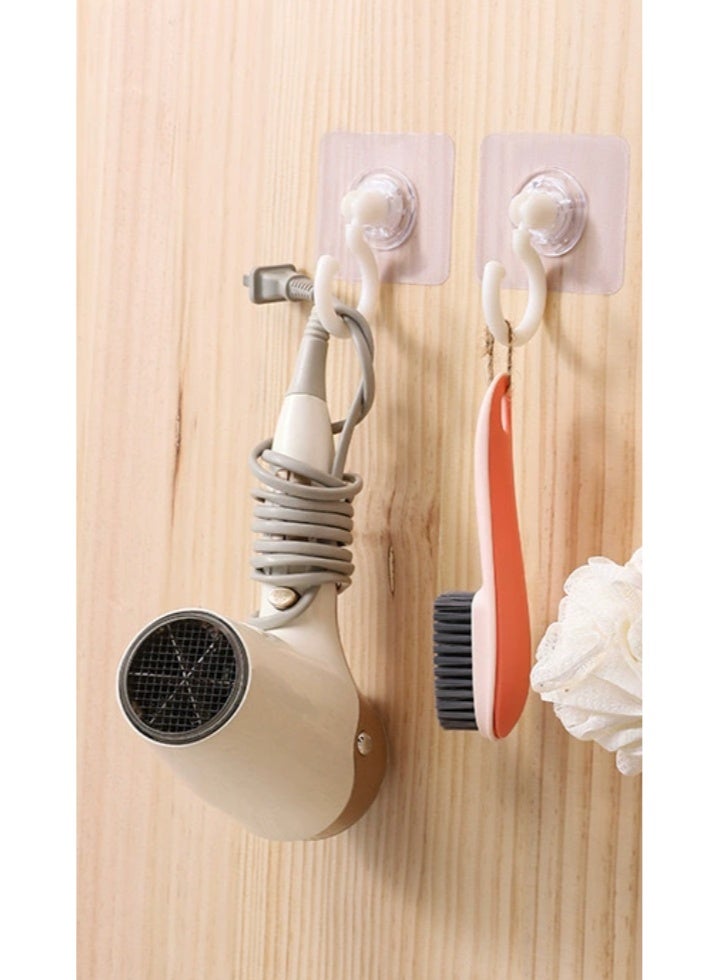 Household Ceiling Hook Rotatable Hook Wardrobe Punch-free Traceless Strong Adhesive Hook - Image 3